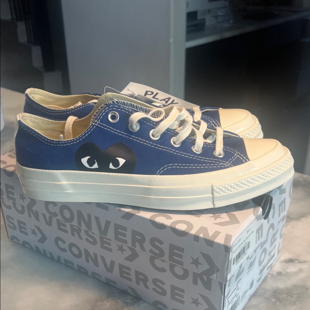 Converse Men Navy Comme Des Garçons